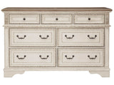 Realyn Dresser w/ 7 Drawer - Ornate Home