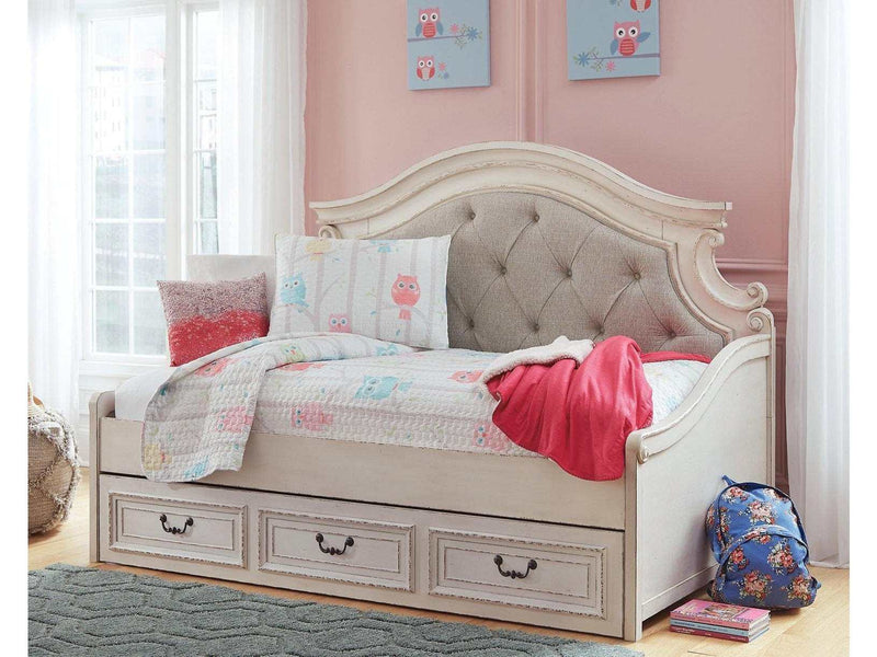 Realyn Twin Daybed w/ One Large Storage Drawer - Ornate Home