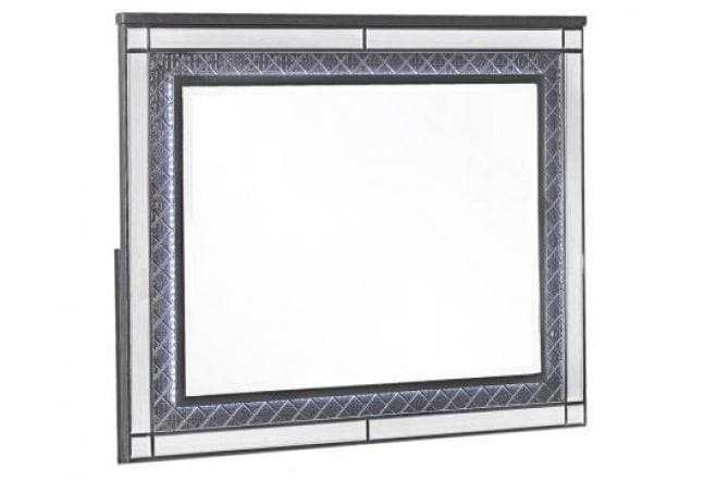 Refino Gray Panel Bedroom Set / 5pc - Ornate Home