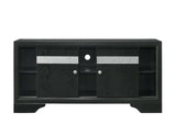 Regata Black 55" TV Stand - Ornate Home