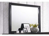 Regata Black Bedroom Mirror - Ornate Home