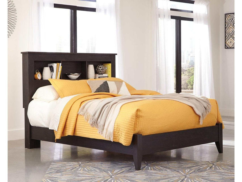 Reylow Queen Bookcase Bed Ornate Furniture