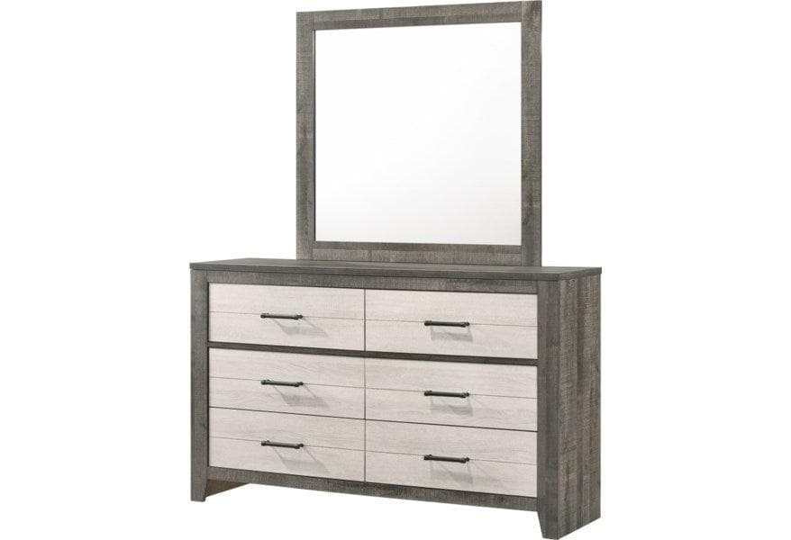 Rhett Gray Dresser - Ornate Home