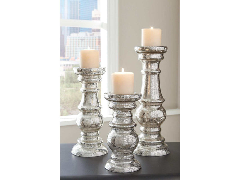 Rosario Candle Holder (Set of 3) - Ornate Home