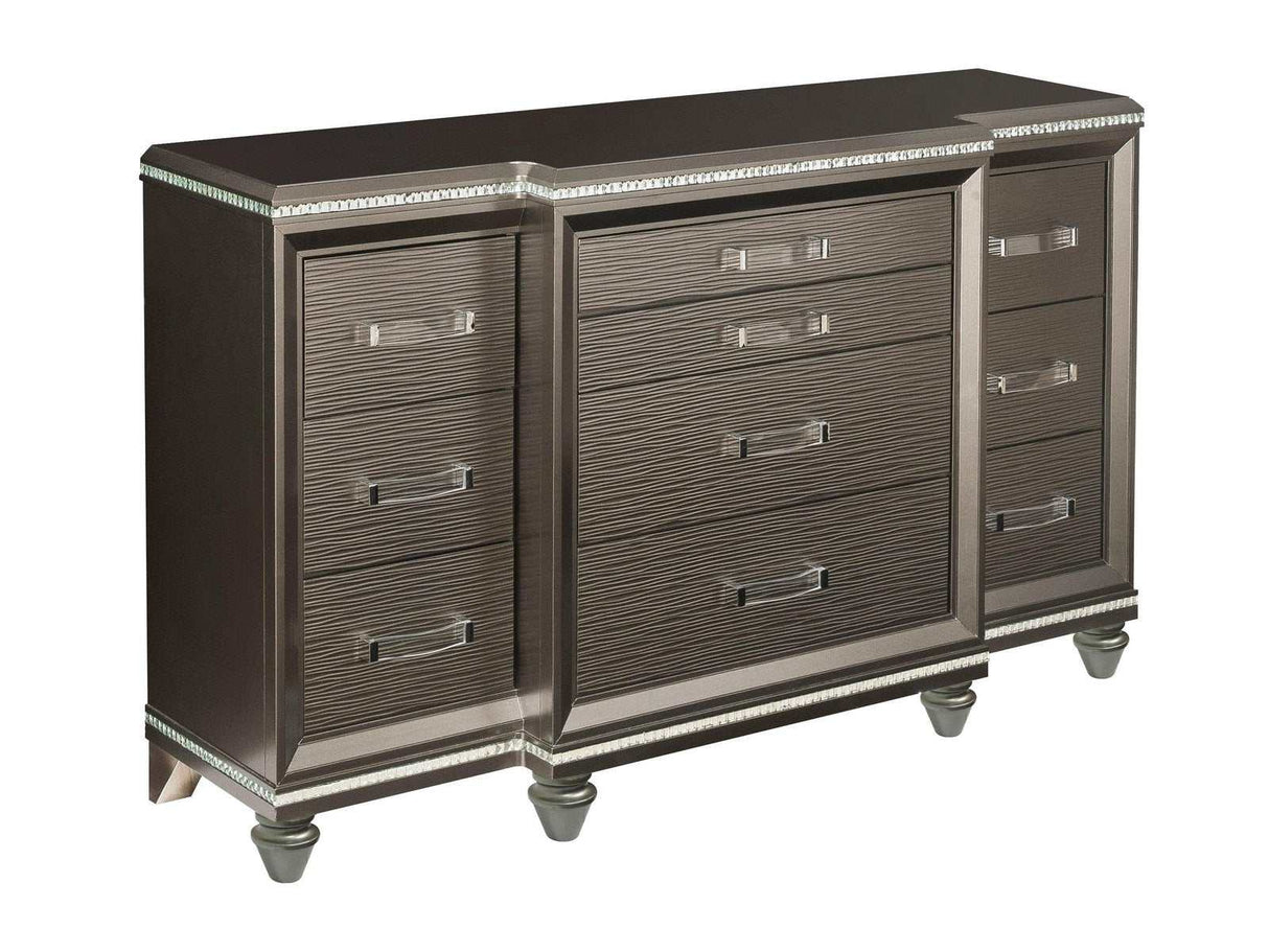 Sadie Dark Champagne Dresser - Ornate Home