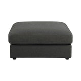 Serene Charcoal 4pc Modular L Shape Sectional - Ornate Home