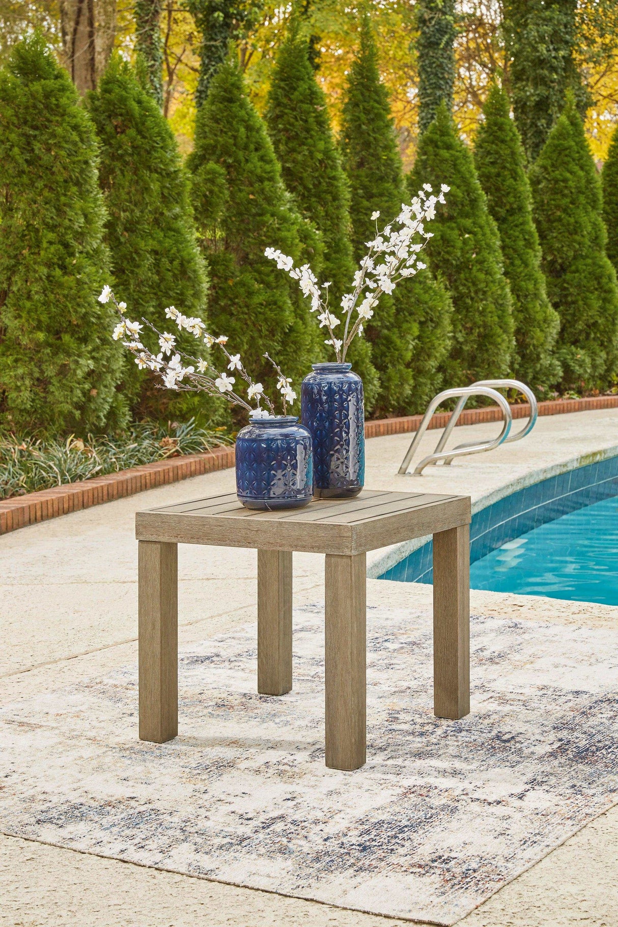 Silo Point Outdoor End Table - Ornate Home