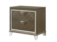 Skylar Dark Champagne Nightstand - Ornate Home