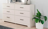 Stelsie White Dresser - Ornate Home