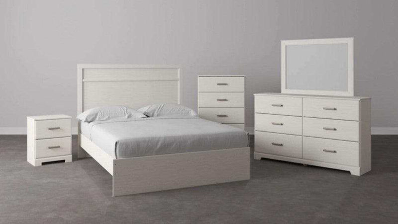 Stelsie White Queen Panel Bedroom Sets - Ornate Home