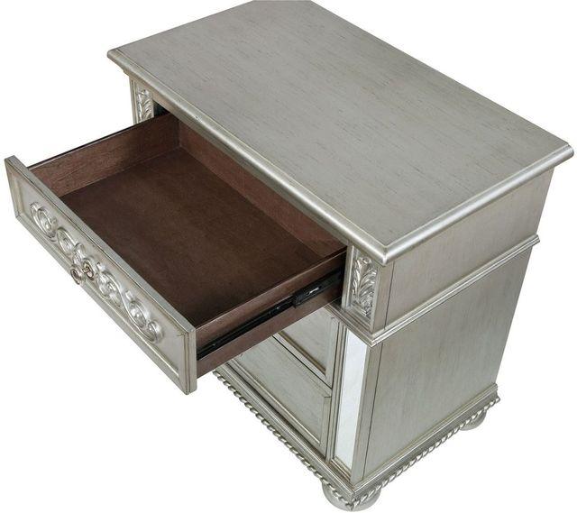 Sterling Silver Nightstand - Ornate Home