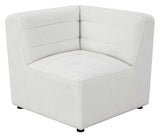 Sunny Natural White 4pc Modular Sectional Living Room Set - Ornate Home