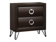 Tablita Dark Merlot Nightstand - Ornate Home