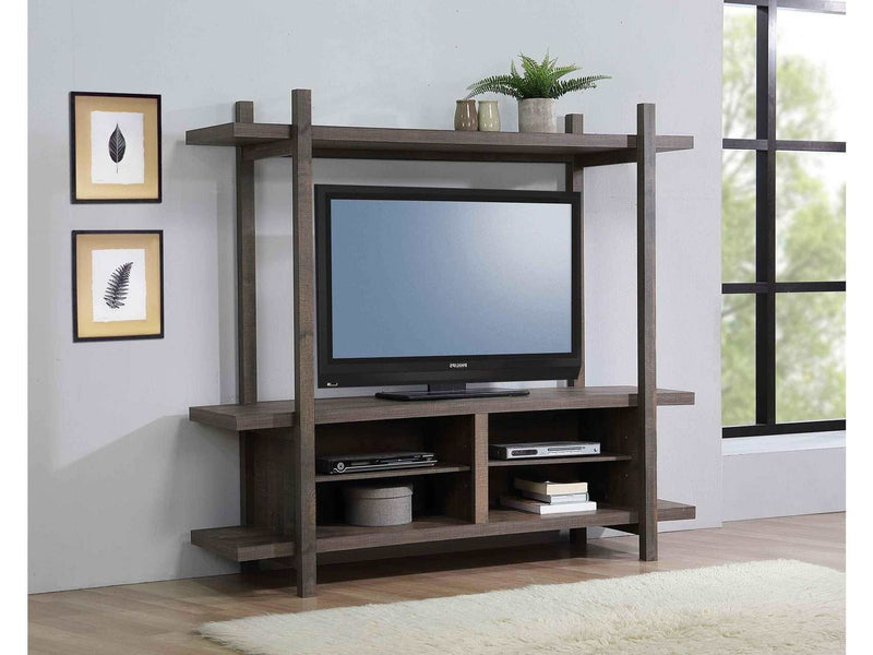 Tacoma Brown 65" Entertainment Center - Ornate Home