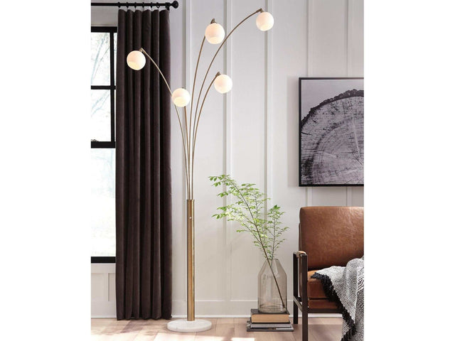 Taliya Arc Lamp - Ornate Home