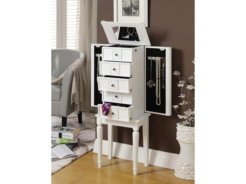 Tammy White Jewelry Armoire - Ornate Home