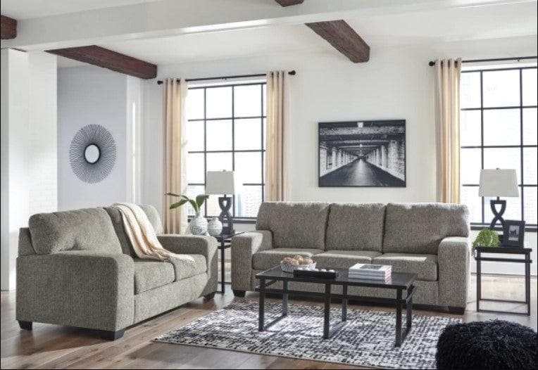 Termoli Granite Stationary Sofa & Loveseat 2pc Set - Ornate Home