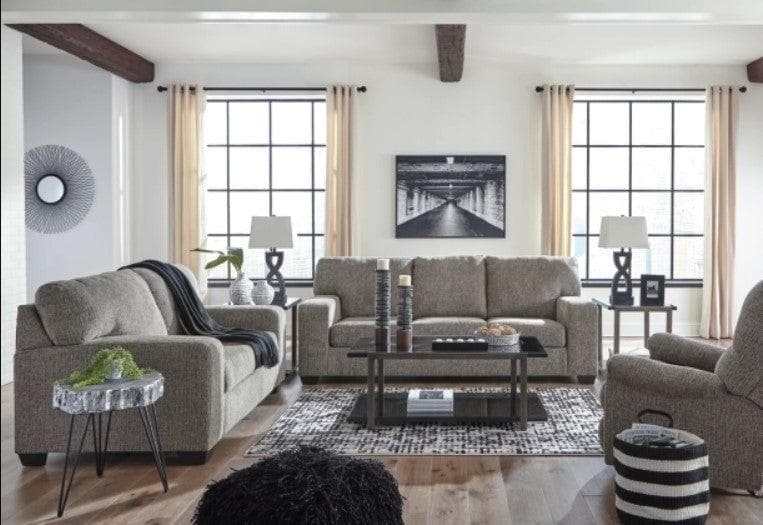Termoli Granite Stationary Sofa & Loveseat 2pc Set - Ornate Home