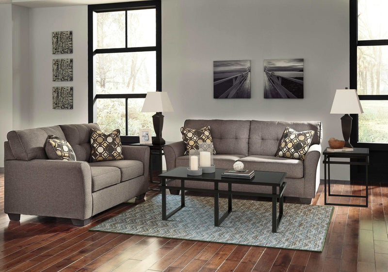 Tibbee Slate Sofa & Loveseat - Ornate Home