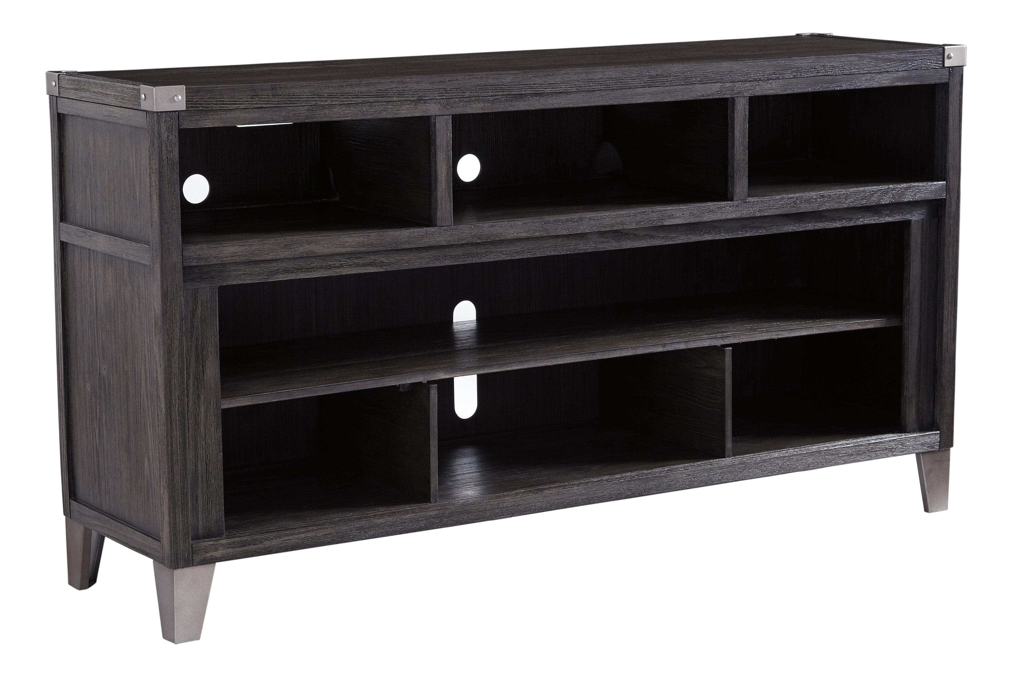 Todoe Gray 65" TV Stand - Ornate Home