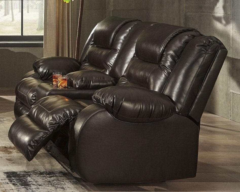 Vacherie Reclining Loveseat with Console - Ornate Home