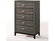 Valdemar Weathered Gray Chest - Ornate Home