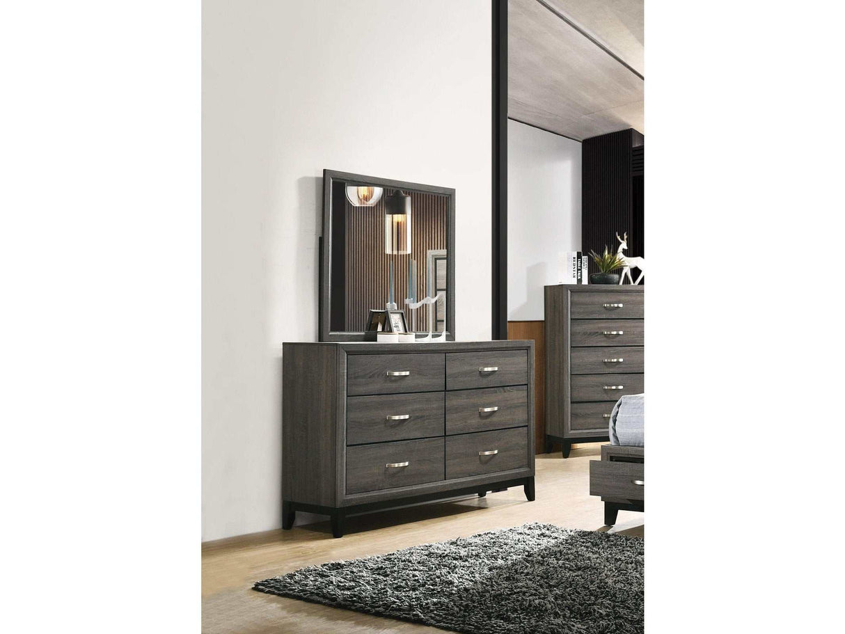 Valdemar Weathered Gray Dresser - Ornate Home