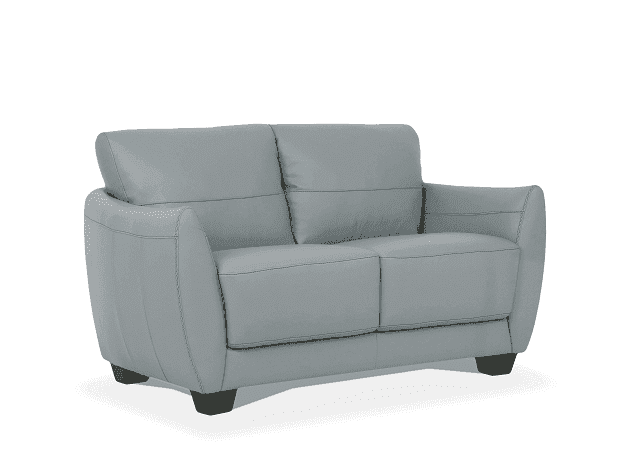 Valeria Watery Leather Loveseat - Ornate Home