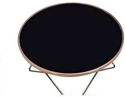 Valora Champagne & Black Glass Coffee Table - Ornate Home