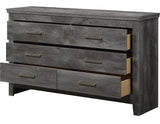 Vidalia Rustic Gray Oak Dresser - Ornate Home