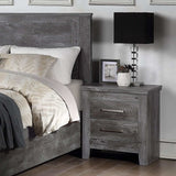 Vidalia Rustic Gray Oak Nightstand - Ornate Home