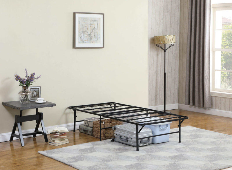 Waldin Black Twin XL Platform Bed Base - Ornate Home