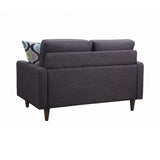 Watsonville Grey Stationary Loveseat - Ornate Home