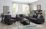 Watsonville Grey Stationary Loveseat - Ornate Home