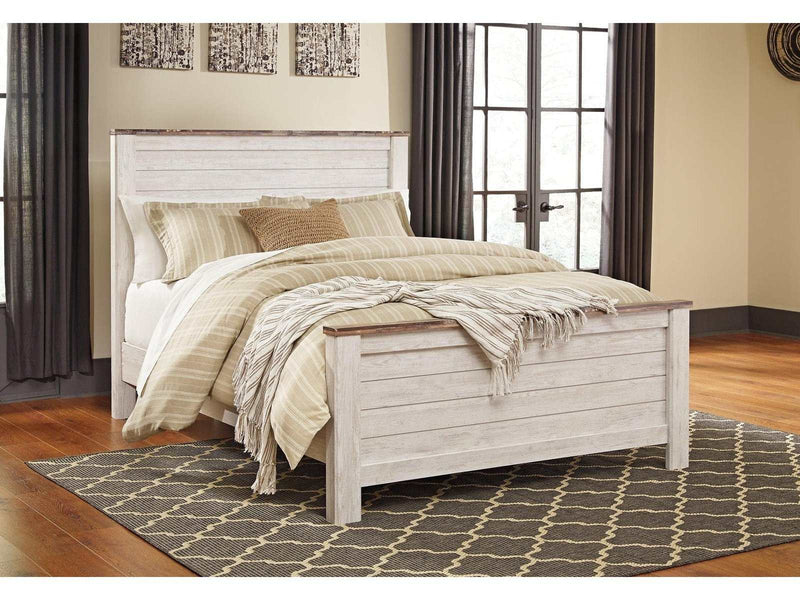 Willowton Queen Panel Bed - Ornate Home