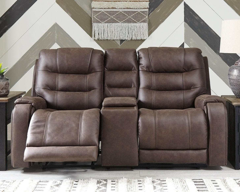 Yacolt Power Reclining Loveseat with Console - Ornate Home