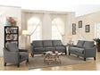 Zapata Gray Linen Sofa - Ornate Home